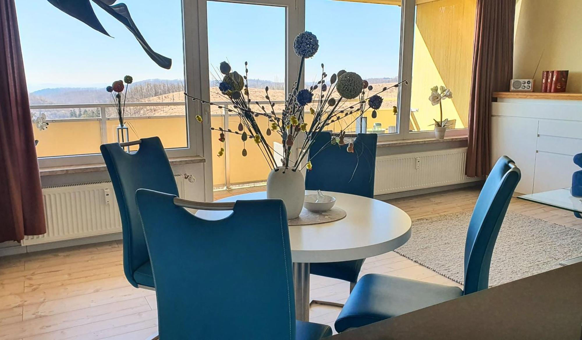 Modernes Harz Ueber Den Baumspitzen Apartment